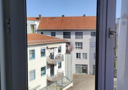 Blick vom Schlafzimmer