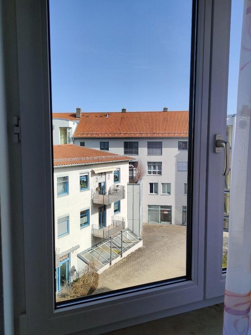Blick vom Schlafzimmer