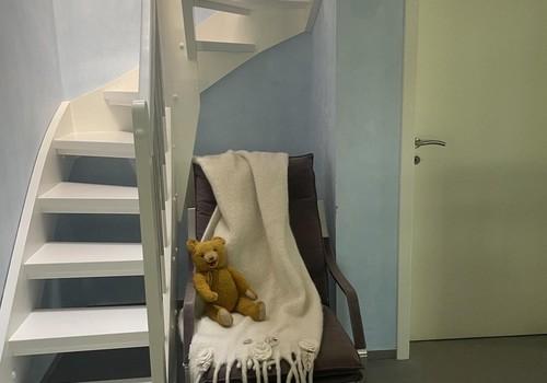 Treppe zum Spitzboden