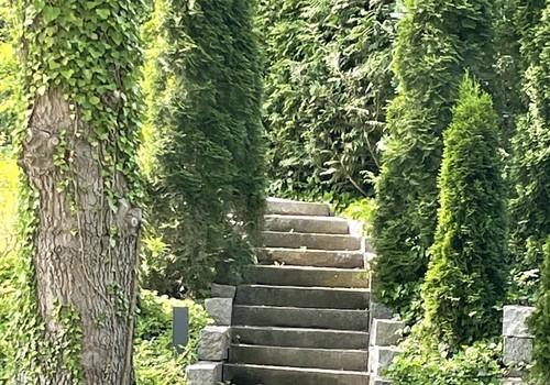 Treppe zum oberen GS 