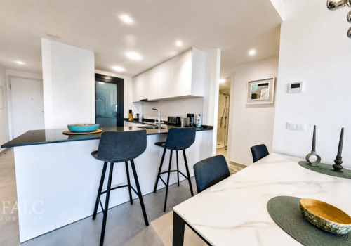 Küche mit Esszimmer