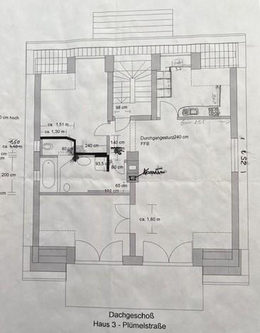 Grundriss Dachgeschoss