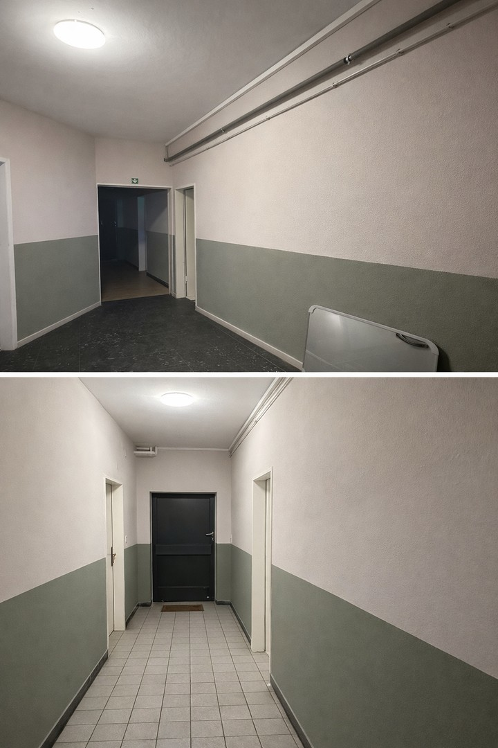 Flur + WC Eingang Rückseite
