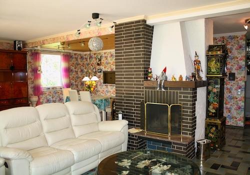 Wohnzimmer m. Kamin