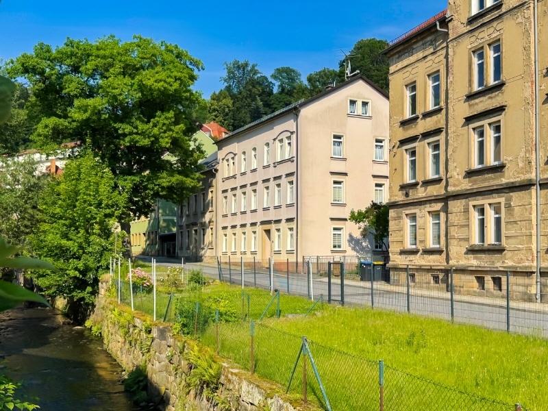 Zugang am Südwestgiebel