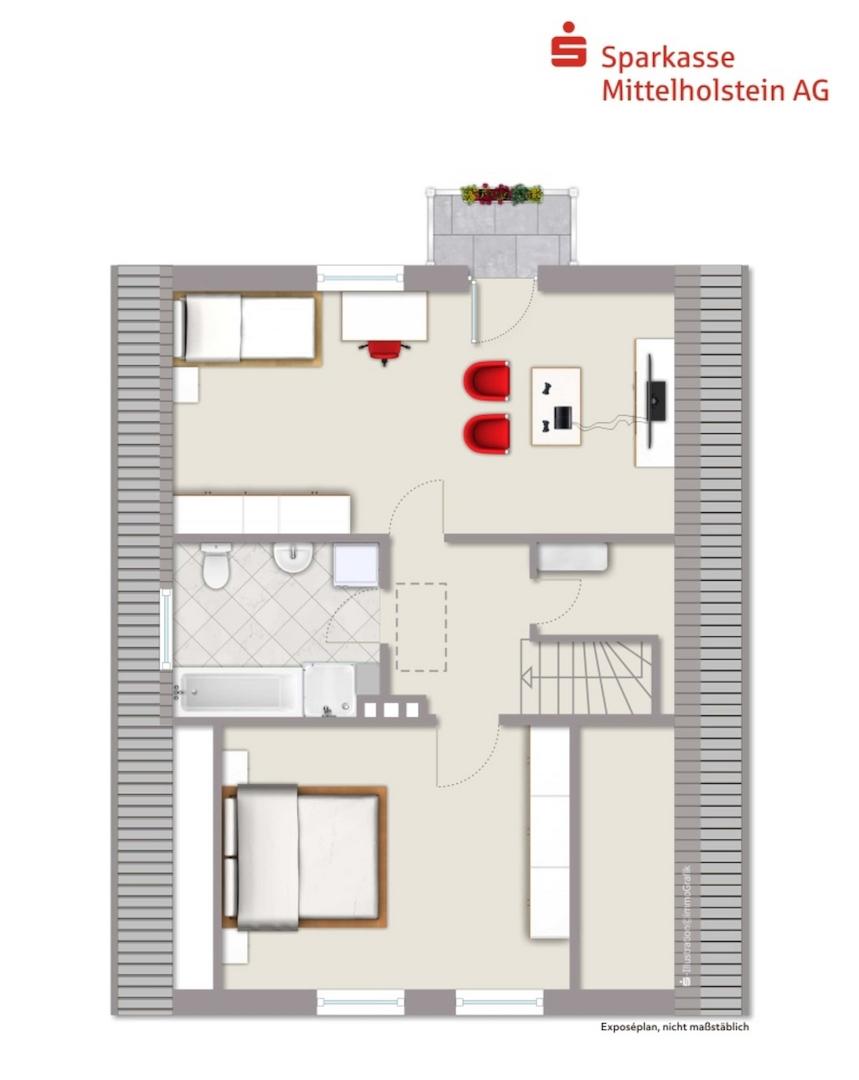 Grundriss Dachgeschoss