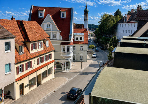 Ausblick auf Dillingen