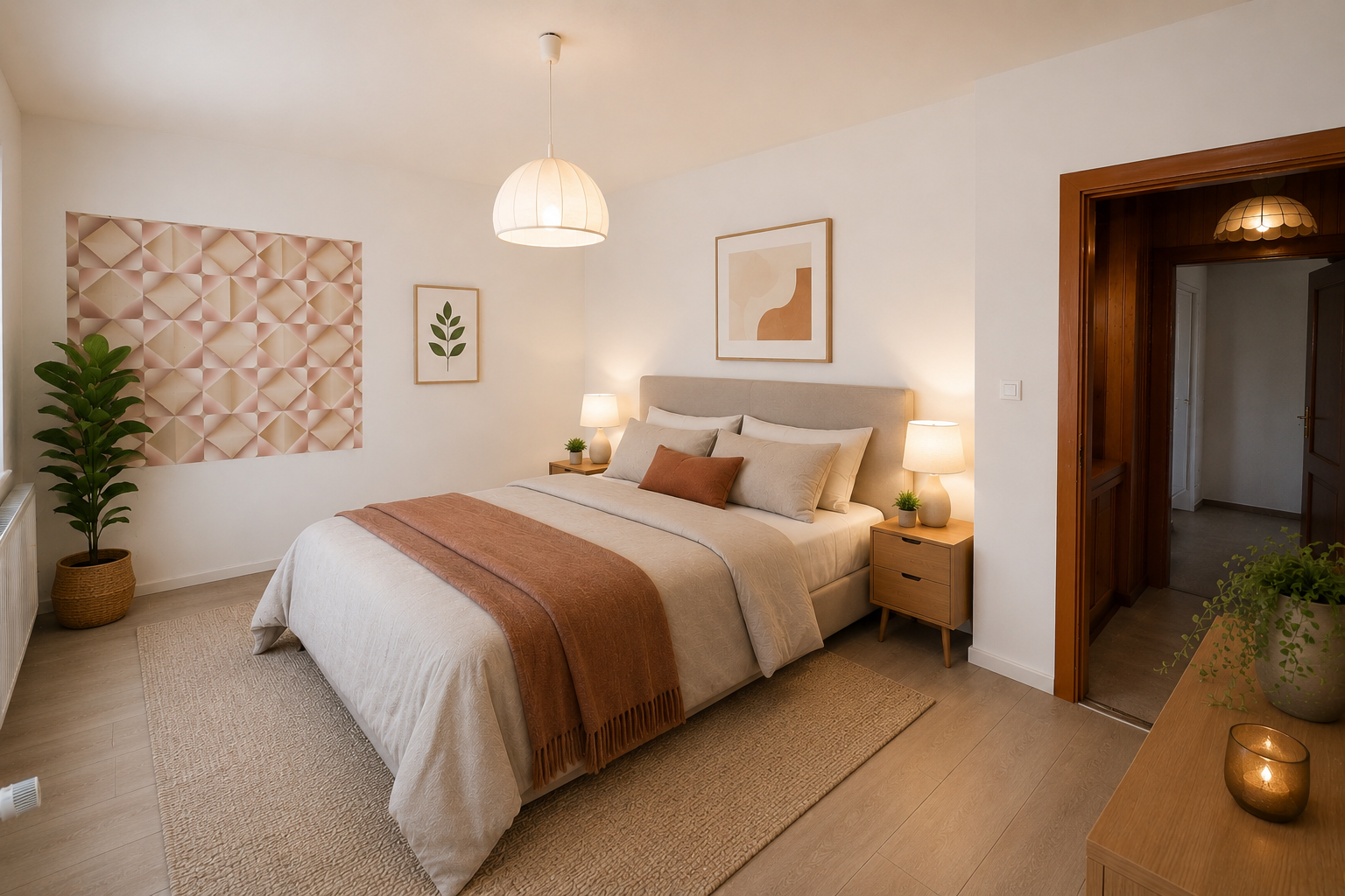 Renovierungsbeispiel - Schlafzimmer OG