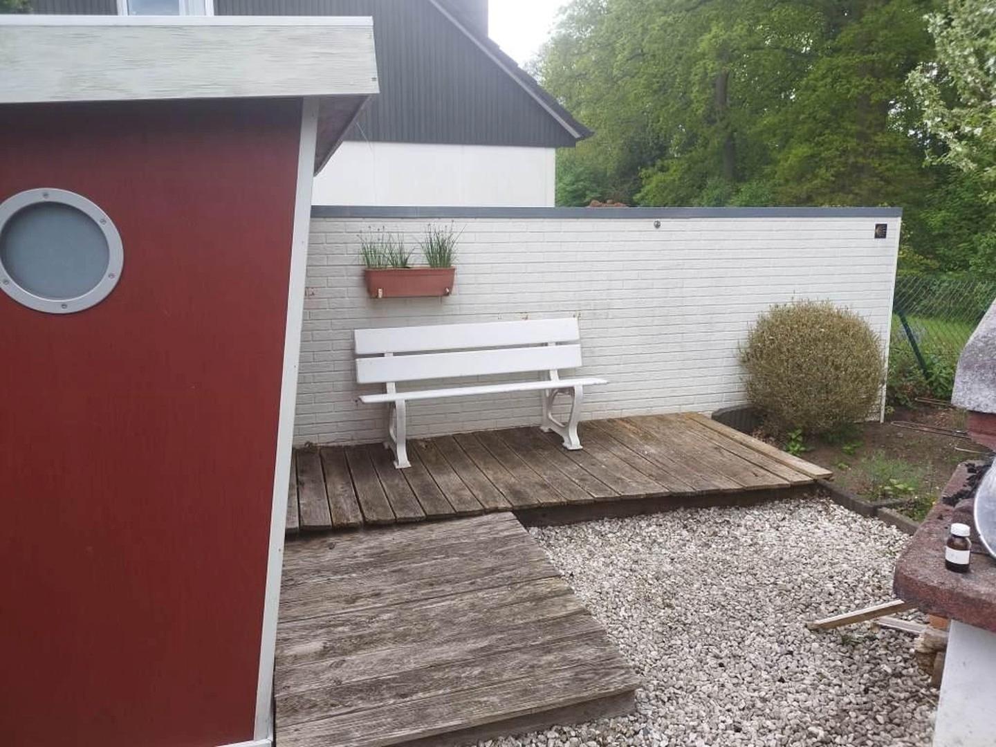 Garten-Schuppen / Grill