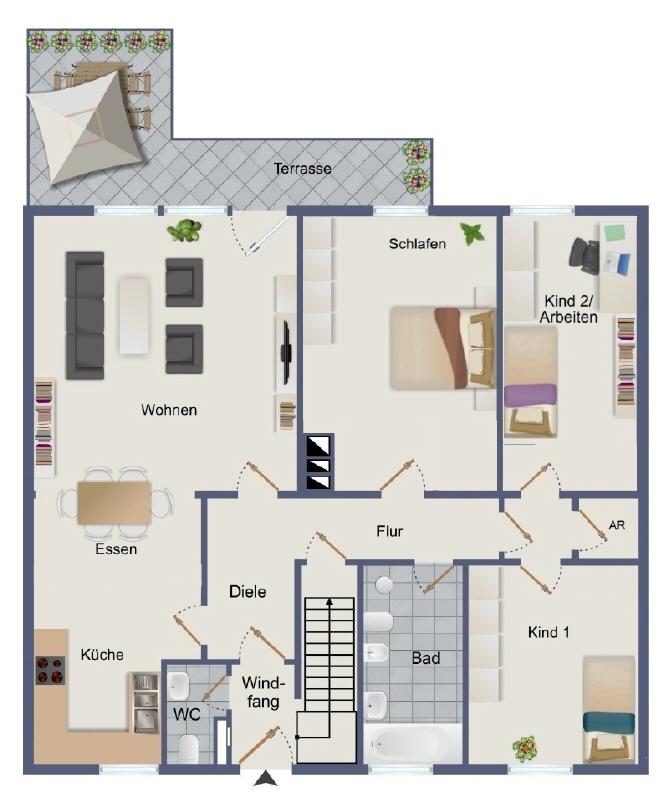 Grundriss EG