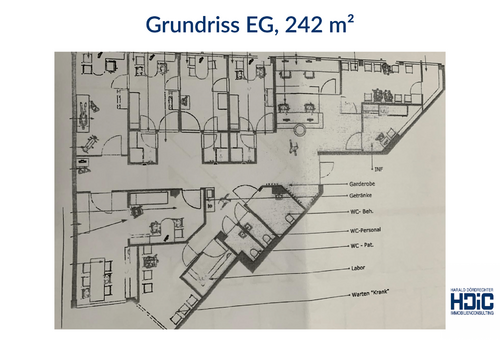 Grundriss EG, 242 m²
