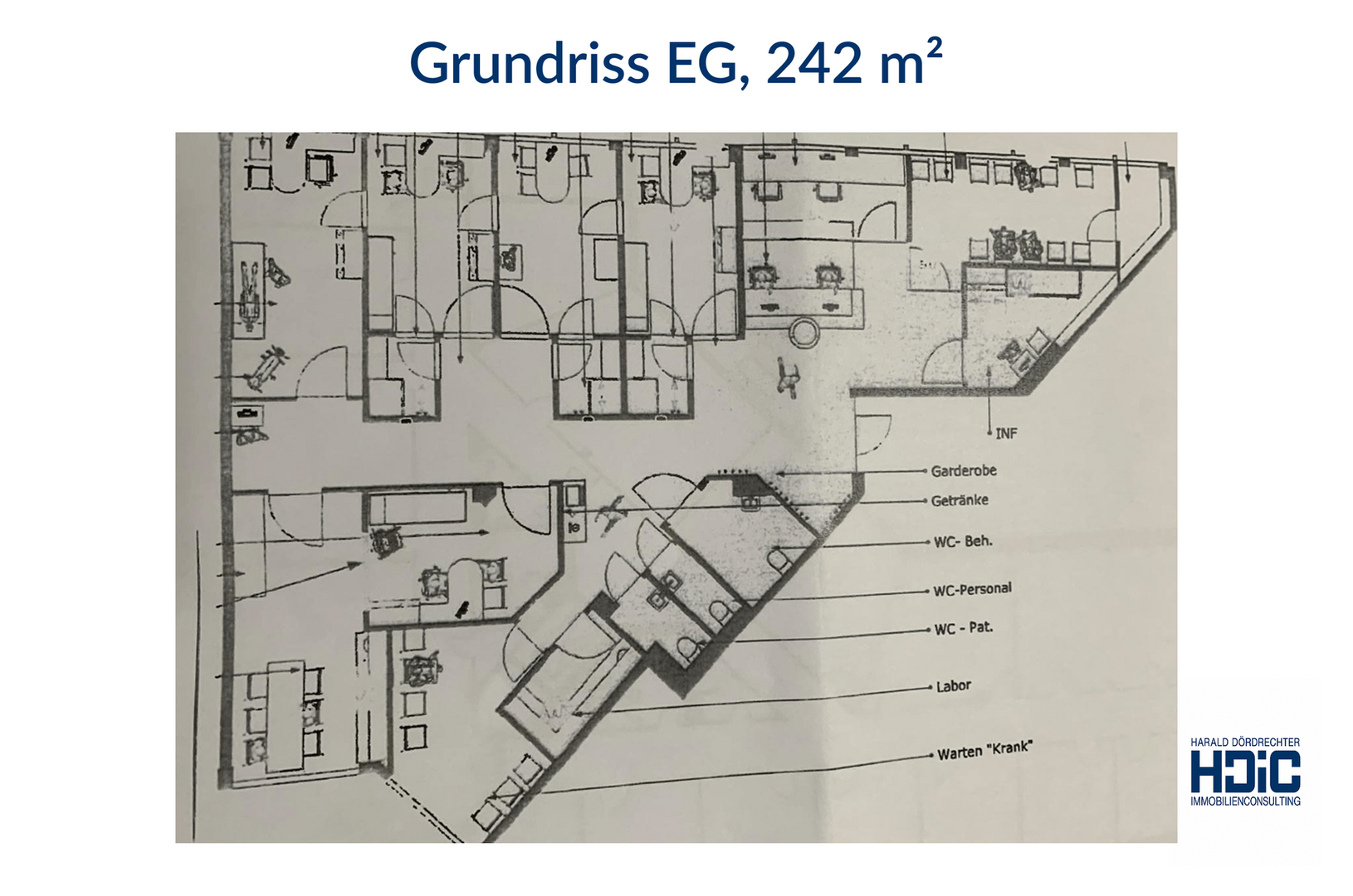 Grundriss EG, 242 m²