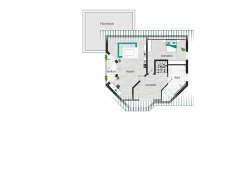 Grundriss DG 