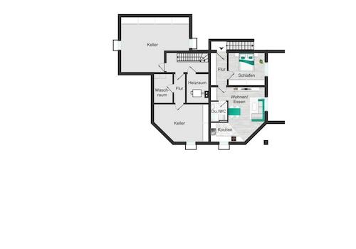 Grundriss KG 