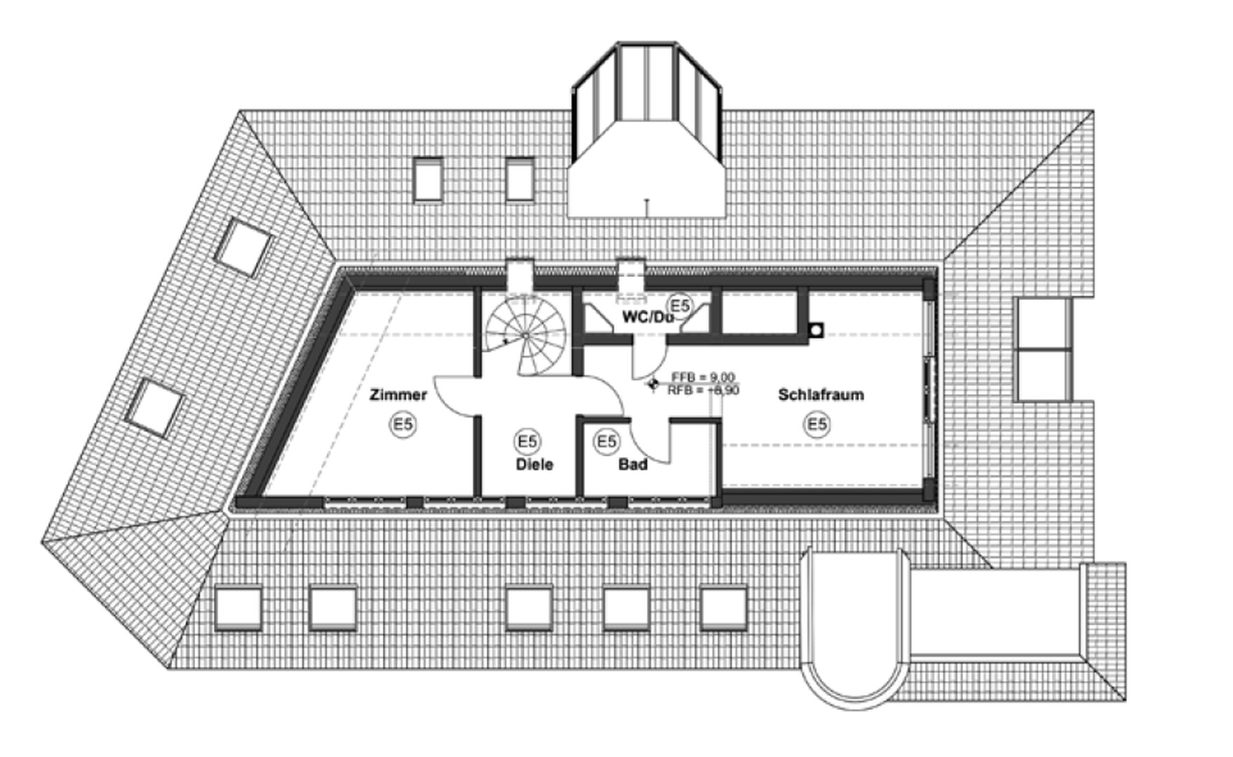 Grundriss DG