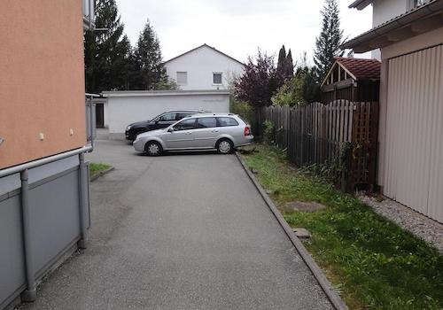 Stellplatz im Innenhof