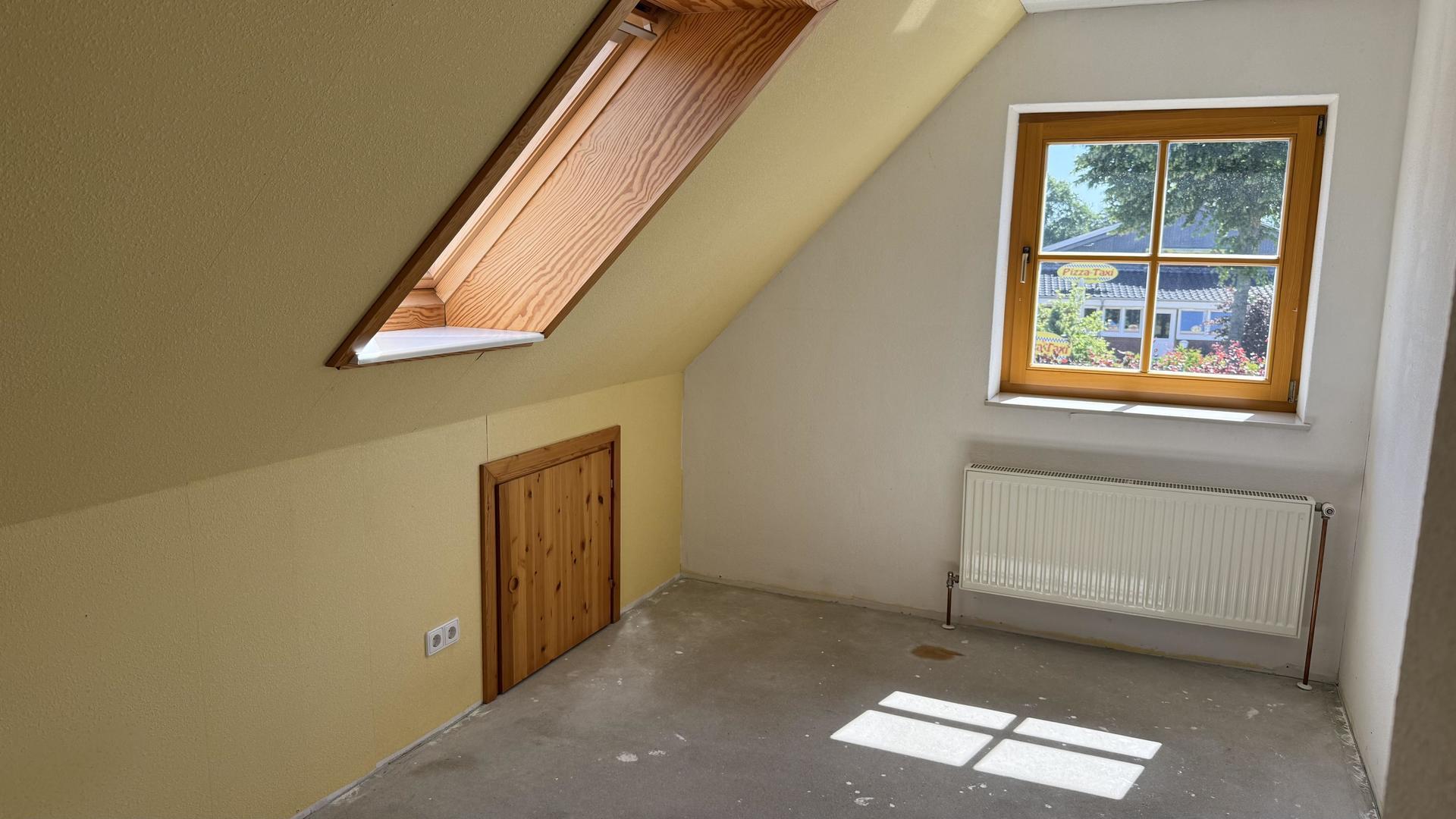 Zimmer im Dachgeschoss