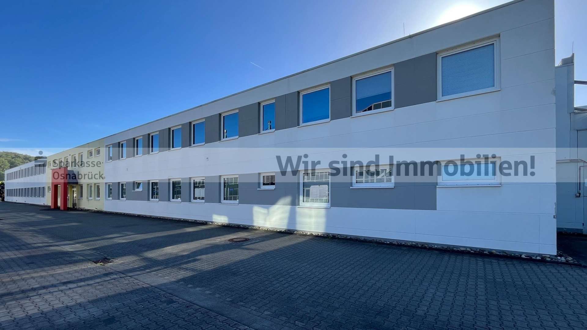 Verwaltungsgebäude Ostansicht