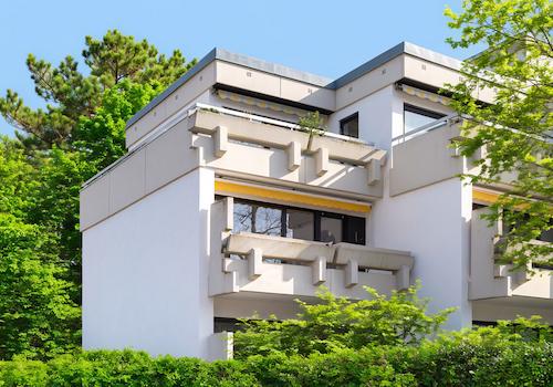 Uneinsehbare Balkone