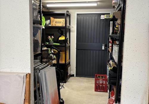 Abstellraum Garage