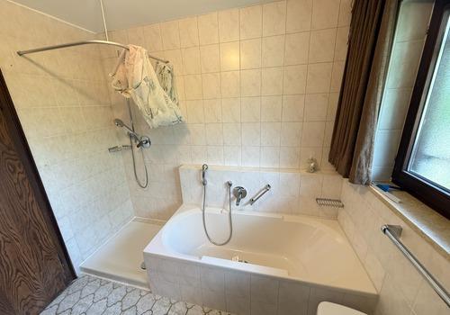 EG: Dusche und Wanne
