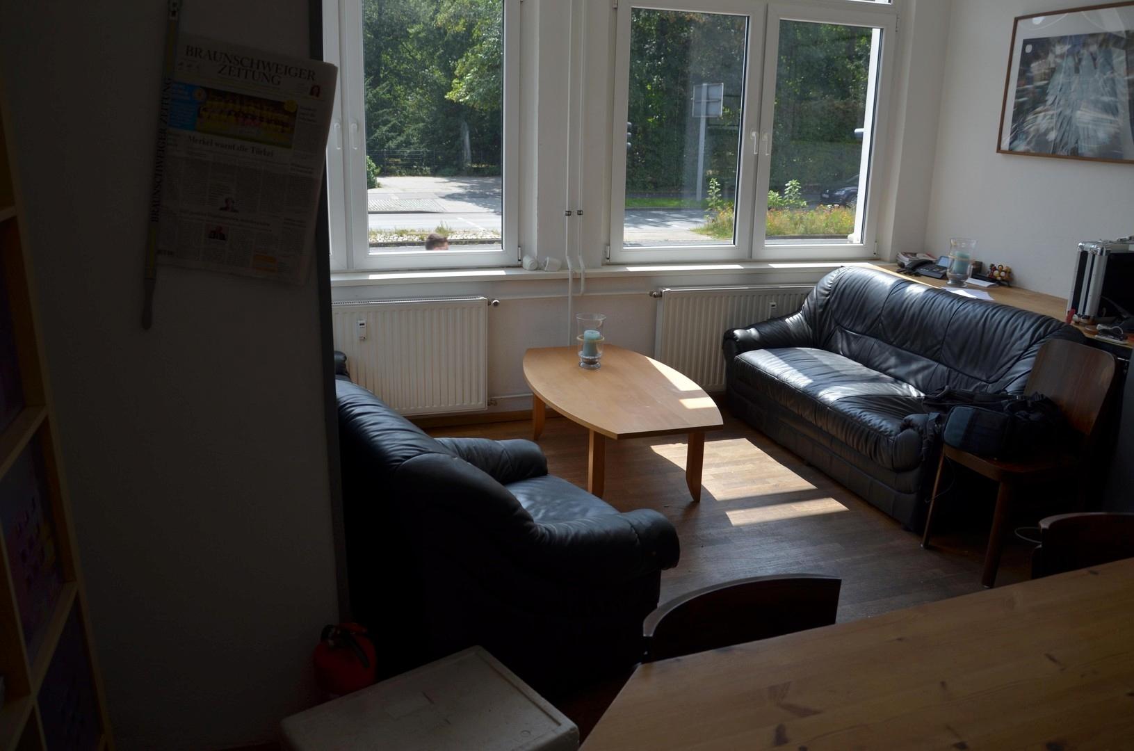 Gemeinsame Sitzecke