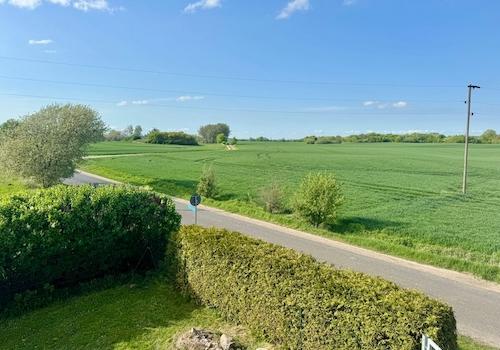 Aussicht aus dem Fenster Giebelseite