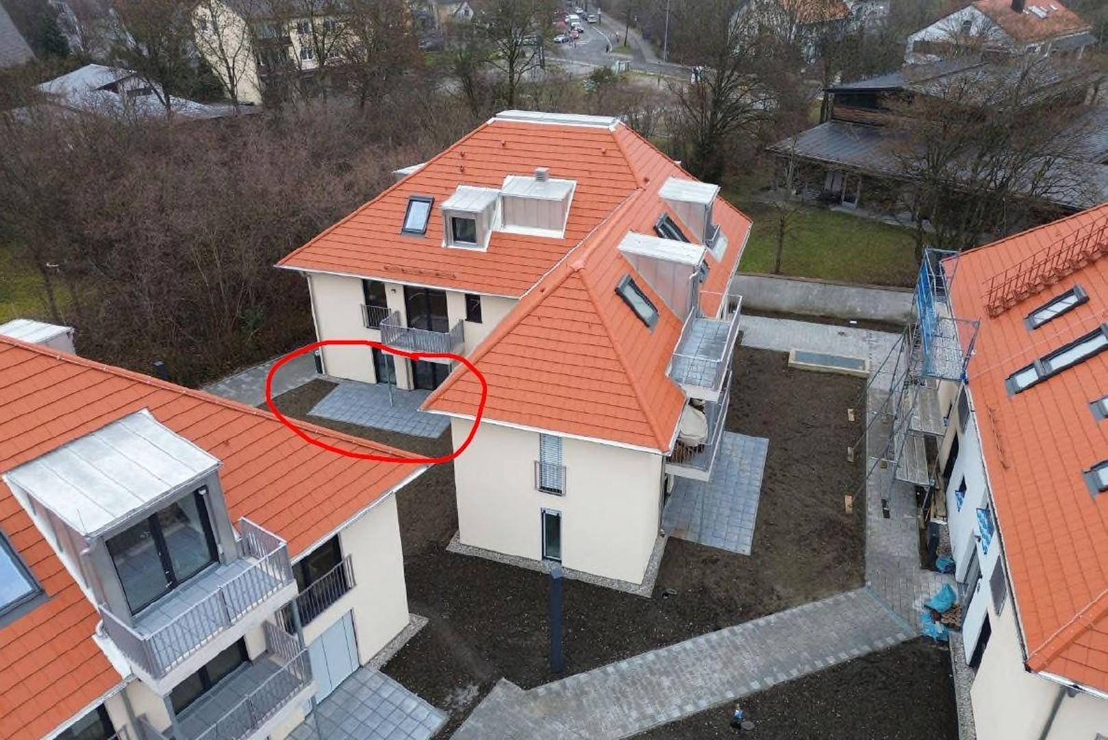 Luftbild von Südwesten