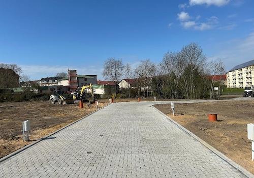 Neue Straße fertig