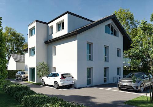 Zuwegung zum Haus