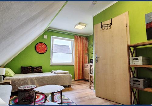 Blick in das Kinder-/Gästezimmer
