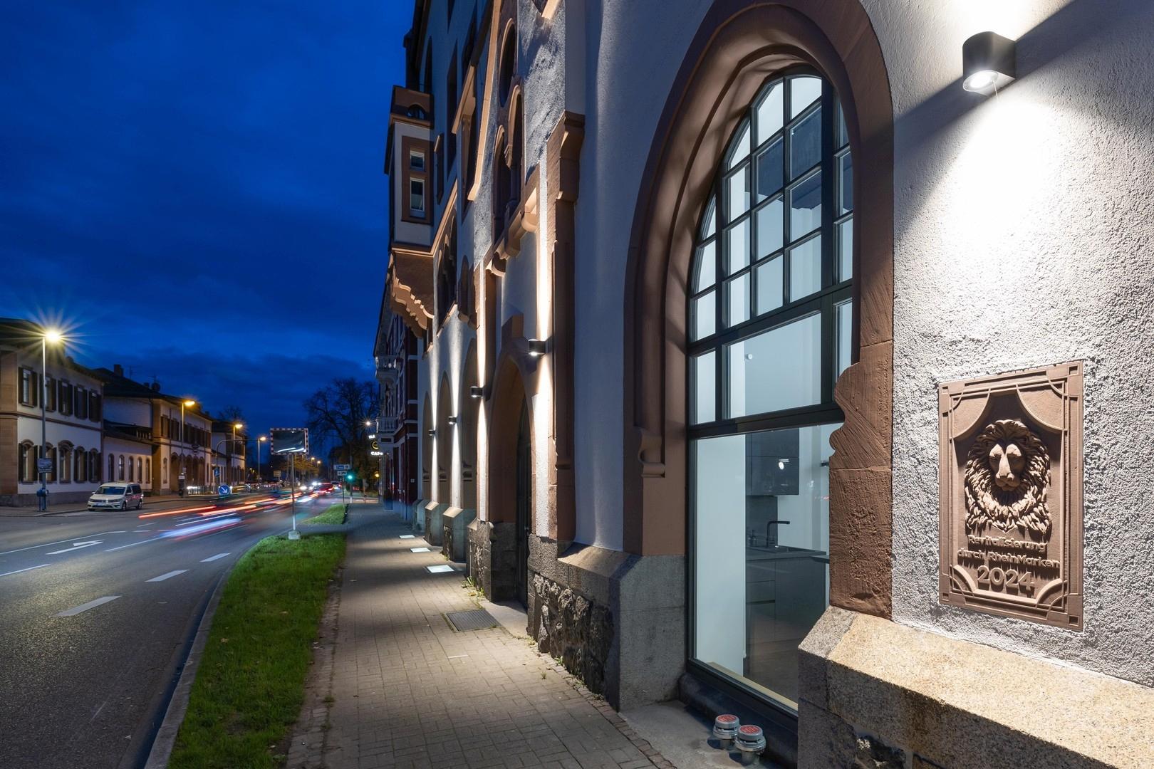 Dämmerung Schaufenster