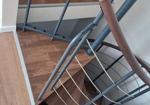 Treppe zum 2 OG.