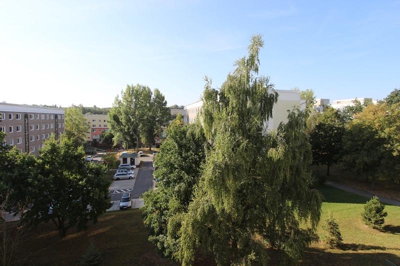 Ausblick vom Balkon