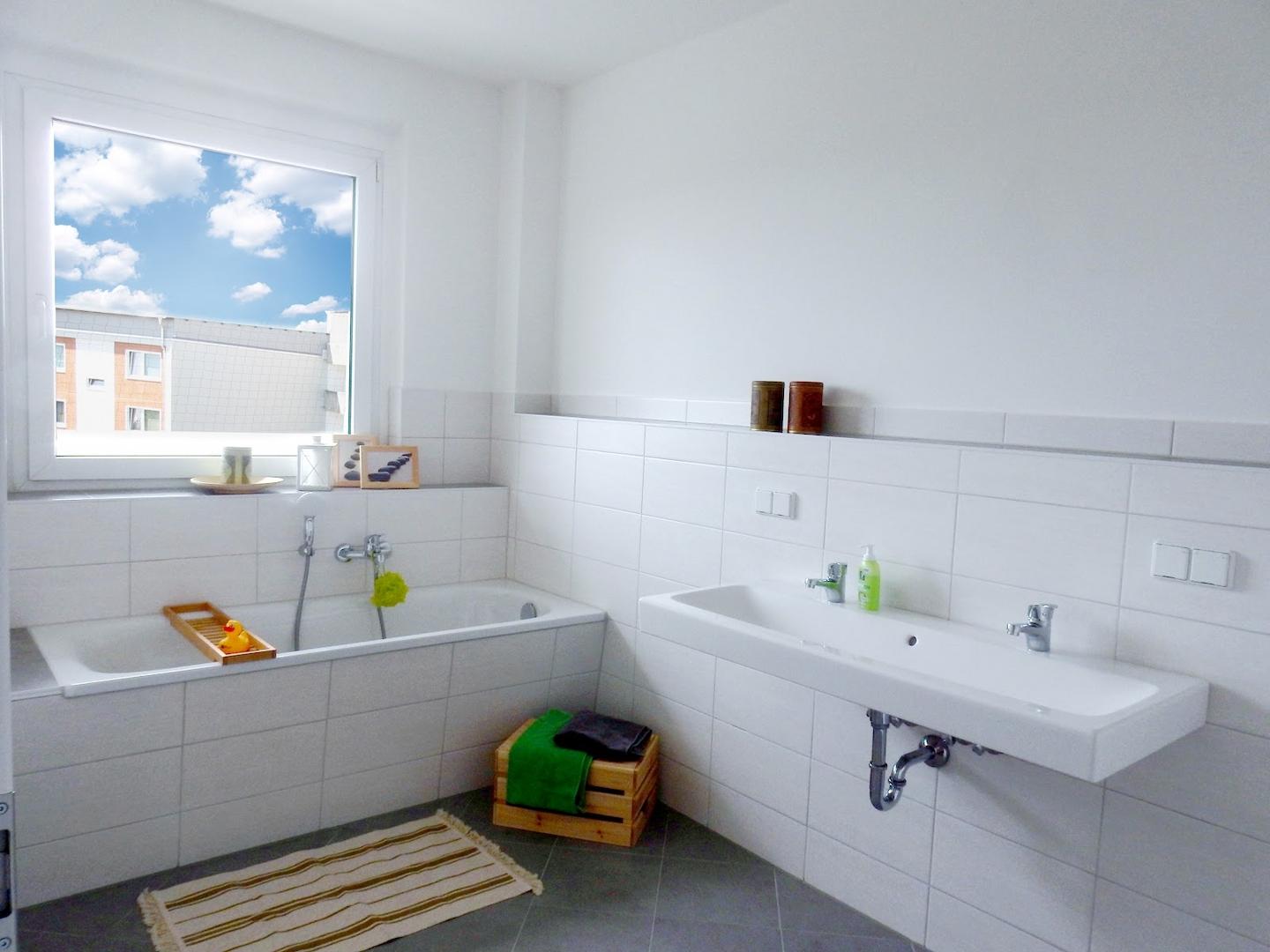 Familienbad mit Fenster