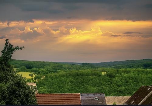 Schöner Fernblick