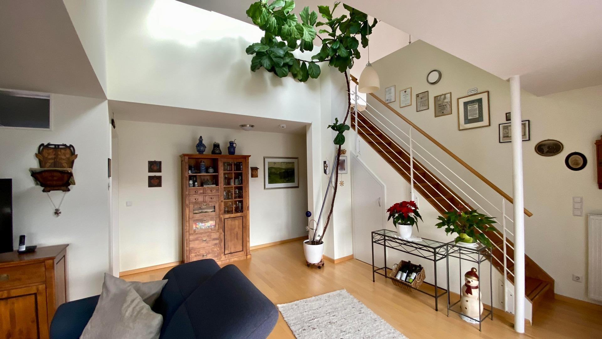 Blick zur Treppe