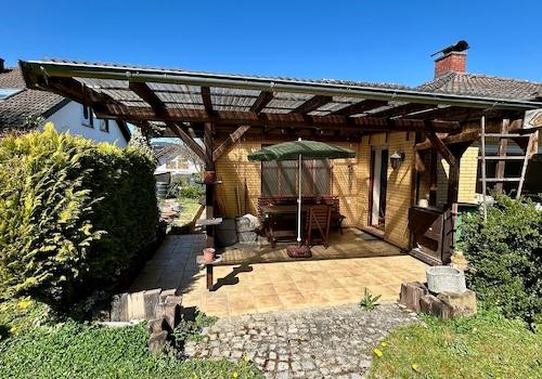 Überdachte Terrasse