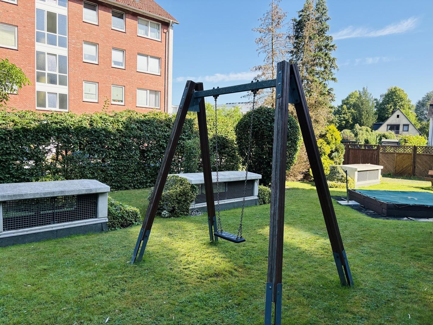 Spielplatz vor der Tür