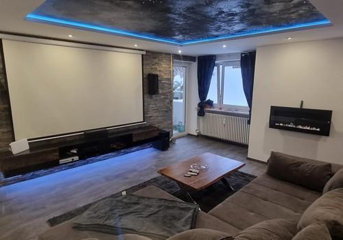 Wohnzimmer Blick Balkon