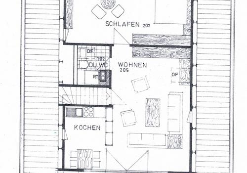 Grundriss Dachgeschoss