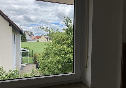 Küchenfenster nach Westen