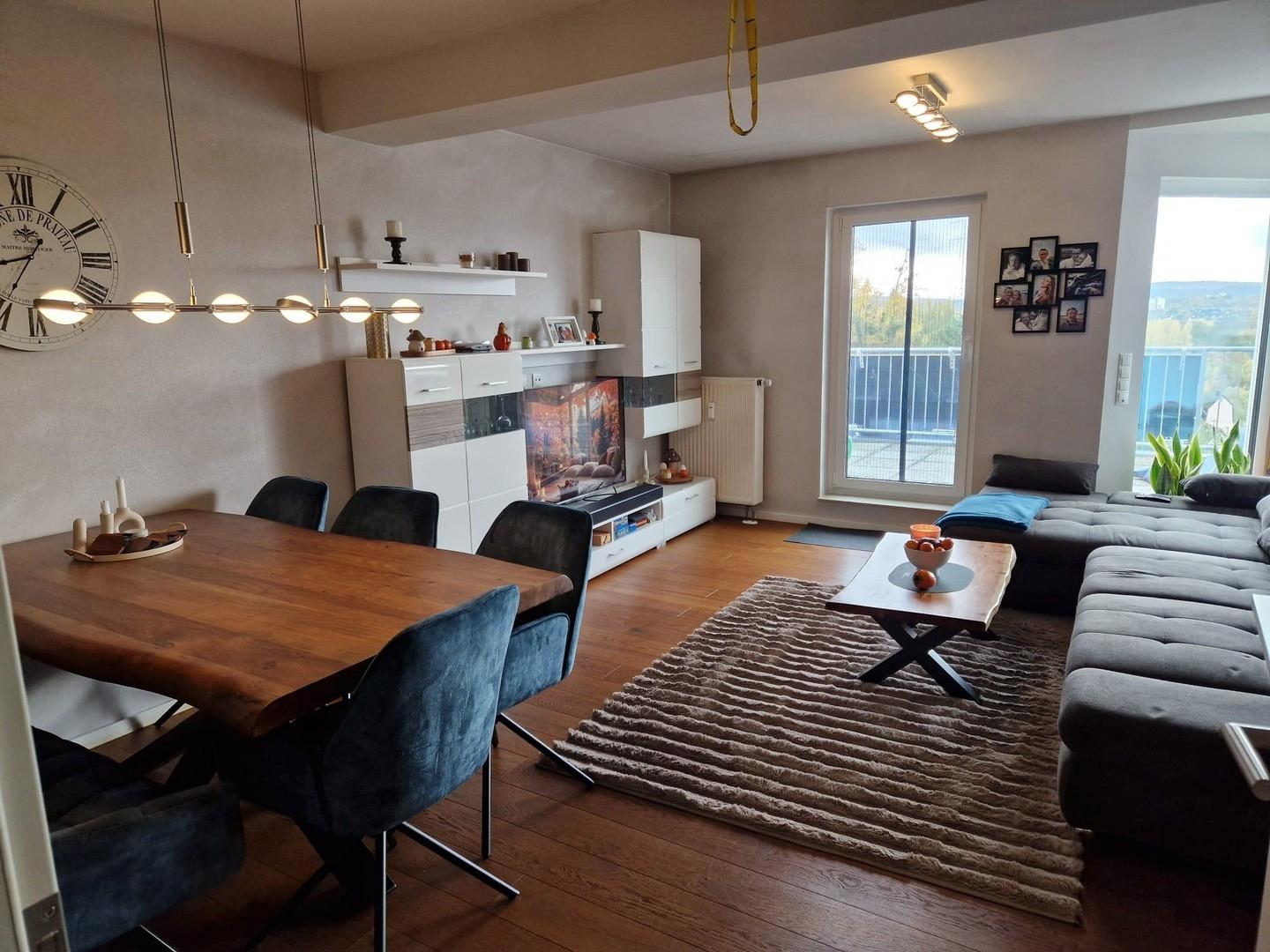 Wohnzimmer mit Ausblick