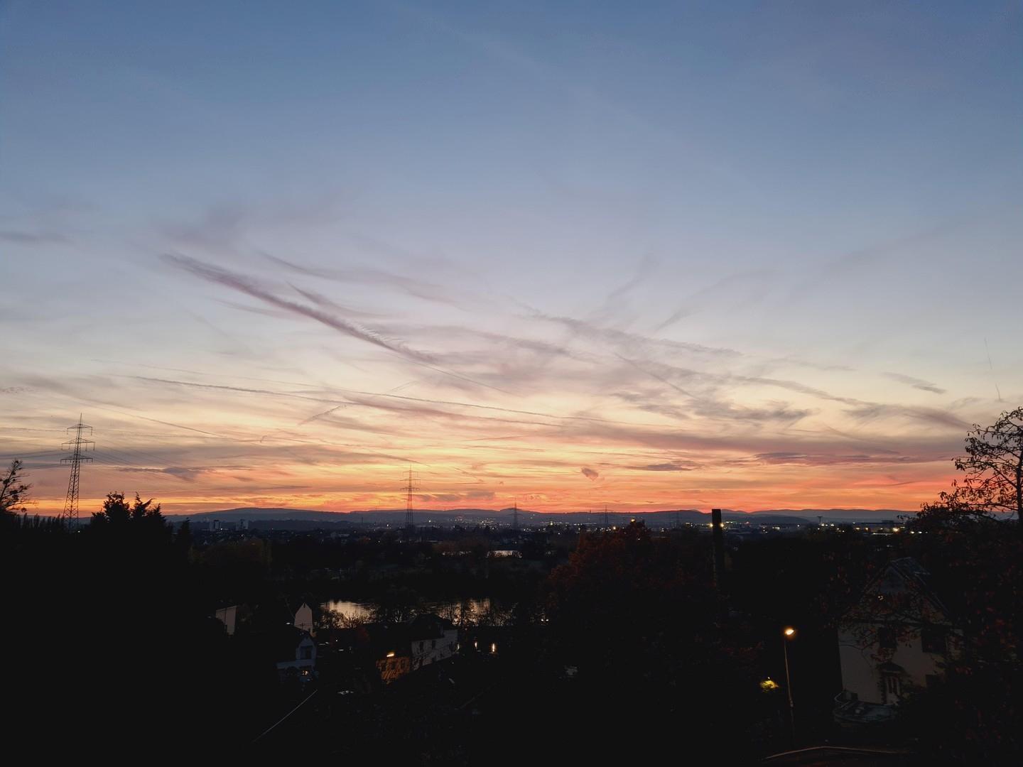 Herrliche Sonnenuntergänge