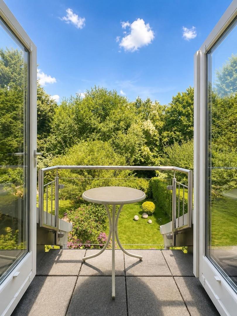 Austrittbalkon am Schlafzimmer