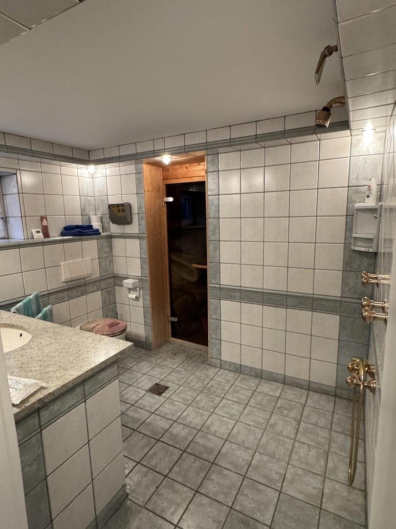 Sauna, Dusche, WC 