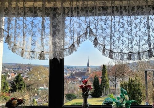 Ausblick vom Wohnzimmer