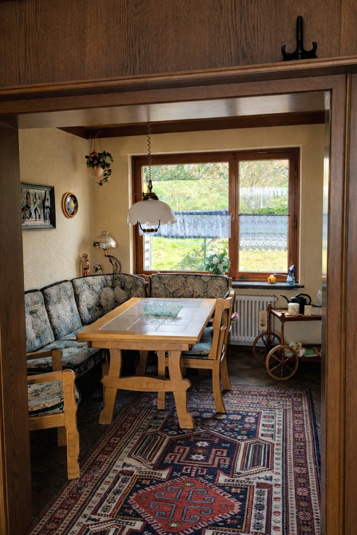 Esszimmer mit Gartenblick EG