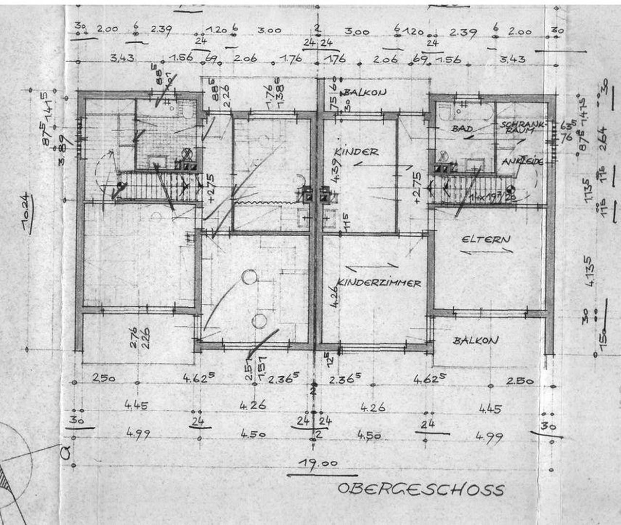 Grundriss Obergeschoss