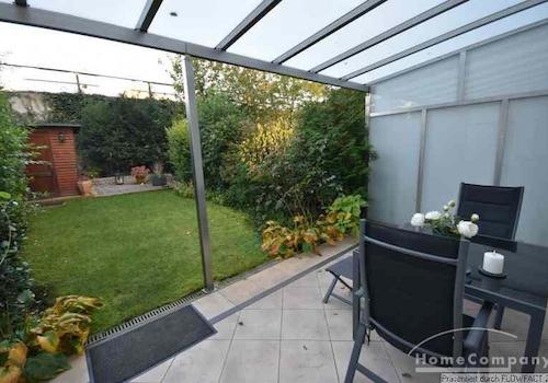 Terrasse und Garten